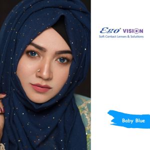 Baby Blue Ego vision Lens